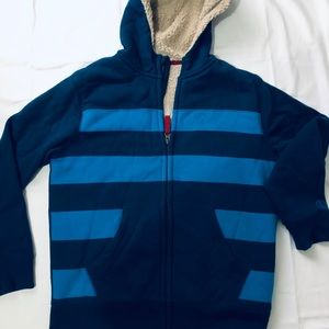 Boys Sherpa Lined Hoodie - Lands' End!
